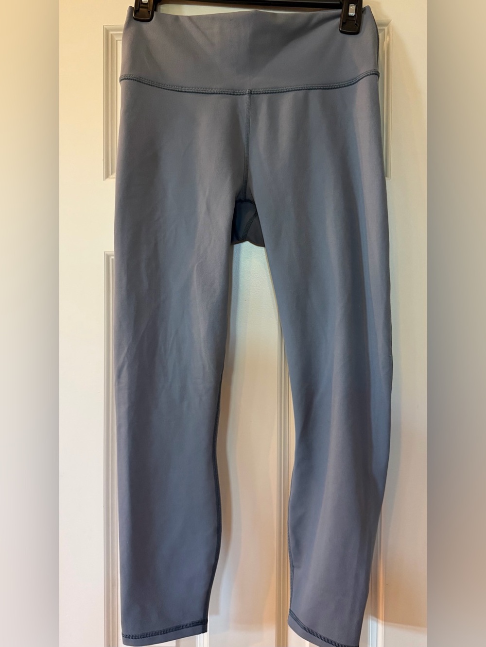 Fabletics Dusty Blue High-Rise Powerhold leggings nwot